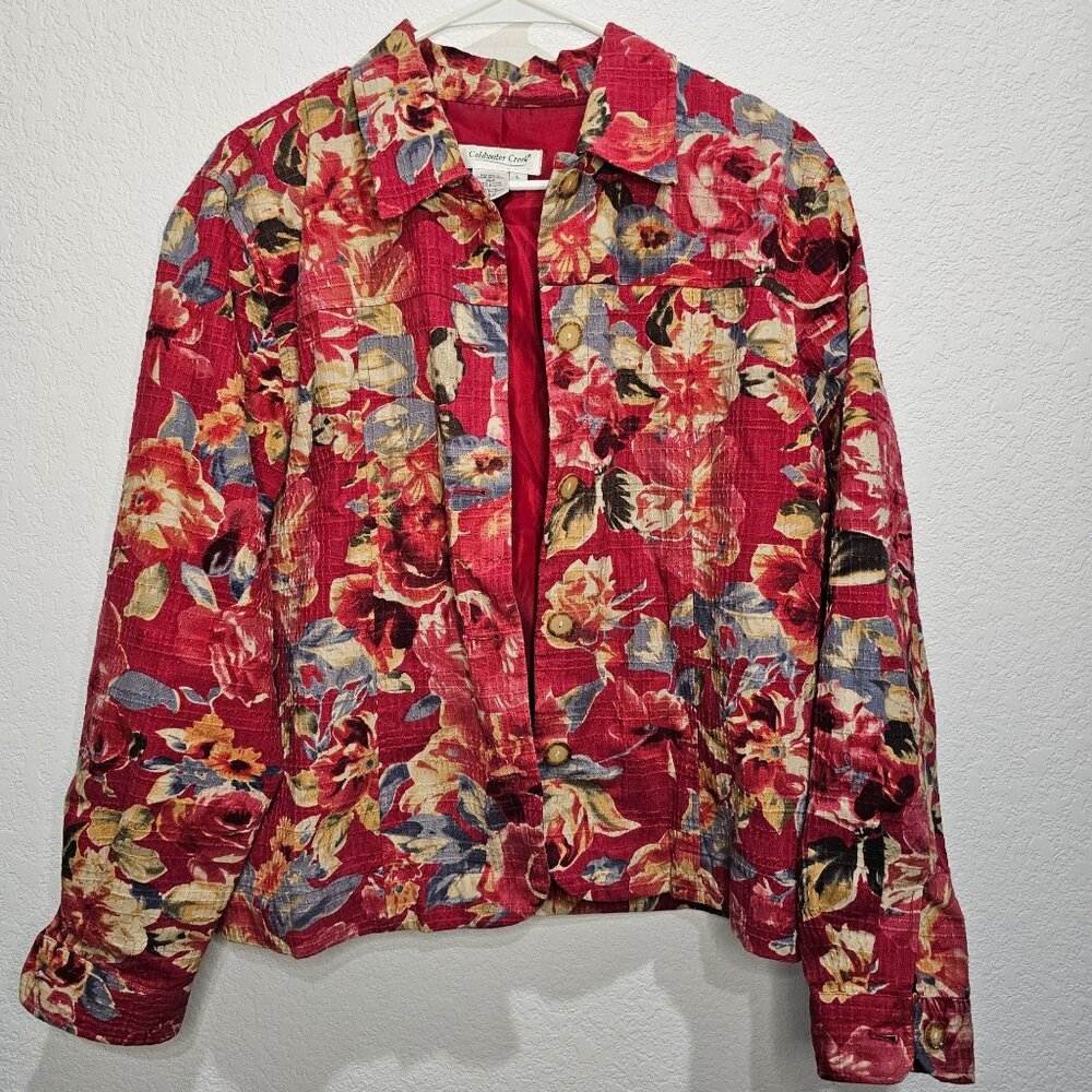 Woman's Coldwater Creek Blazer/Jacket Size Large